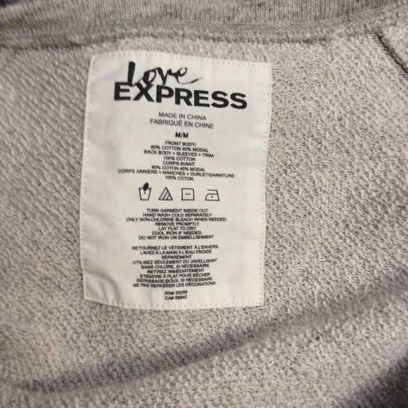 Express Animal print sequin top. - Picture 5 of 5